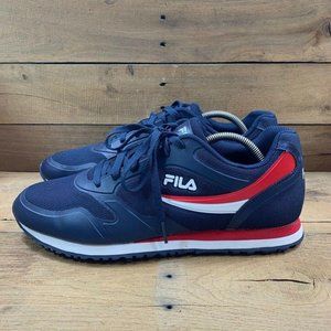 Fila Mens Forerunner 18 Sneakers Blue Red